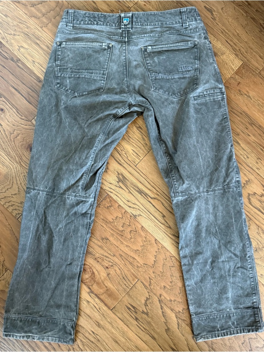 Kühl Olive Green Ryder Pants; heavy canvas work/outdoor
